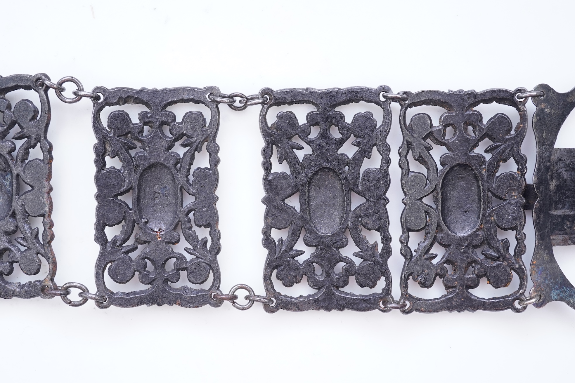 A rare 'Berlin iron' bracelet, early 19th century